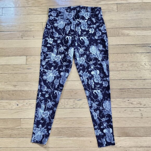 Disney Female Villians Youth/Juniors Leggings | Black/Grey | 0 - Picture 2 of 7